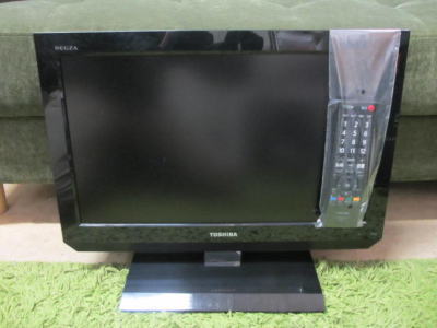 東芝 REGZA 19A2 液晶テレビ 19型を買取/福岡の家電買取リサイクル